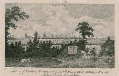 Ein Blick auf London und Westminster von George Samuel Elgood