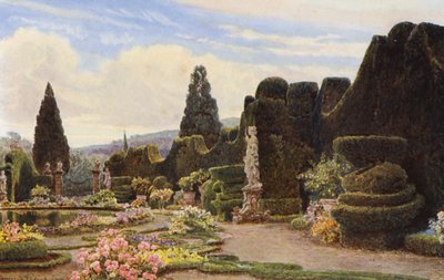 Italienische Gärten: Das Parterre, Villa Garzoni von George Samuel Elgood