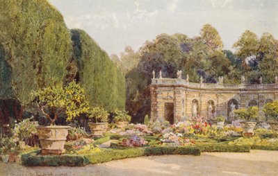 Italienische Gärten: Villa Lancellotti von George Samuel Elgood