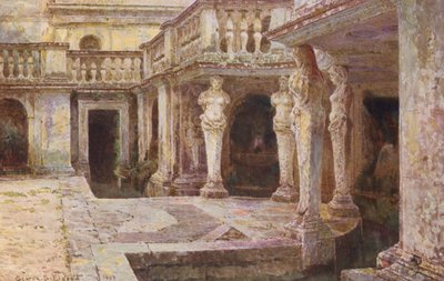 Italienische Gärten: Villa di Papa Giulio von George Samuel Elgood