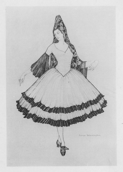 Illustration für Die Duenna von Sheridan von George Sheringham