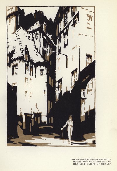 Illustration für Der glückliche Heuchler von Max Beerbohm von George Sheringham