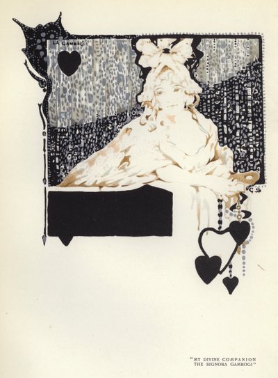 Illustration für Der glückliche Heuchler von Max Beerbohm von George Sheringham