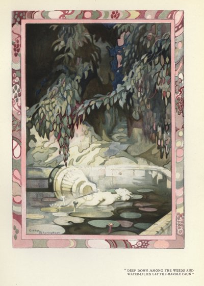Illustration für Der glückliche Heuchler von Max Beerbohm von George Sheringham