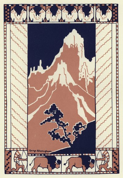 In jener Nacht, als das ganze Dorf schlief, ging der Junge zum Fuß des Berges von George Sheringham