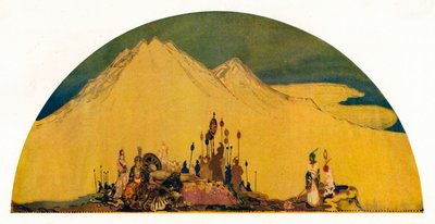 Der Traum von Maxen Wledig, Kaiser von Rom, ca. 1914 von George Sheringham