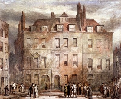 Sheriffs Court, Red Lion Square, Holborn, London von George Sidney Shepherd