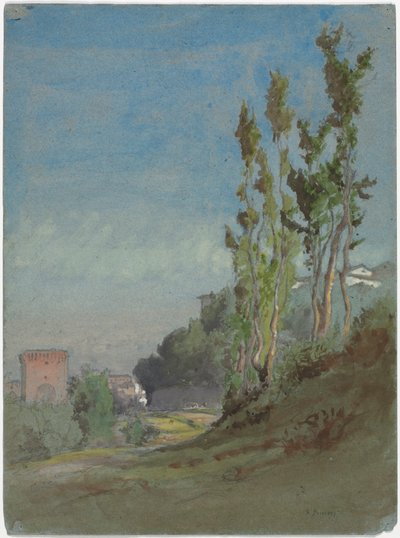 Albano, Italien von George Snr. Inness