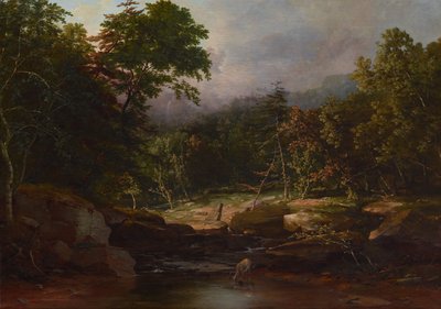 Bach in den Bergen, ca. 1850 von George Snr. Inness