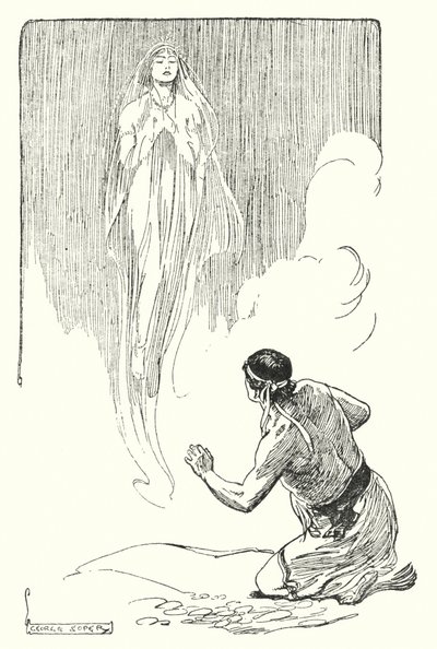 Jason und die Argonauten: "Durch den Schleier sah sie auf ihn herab" von George Soper