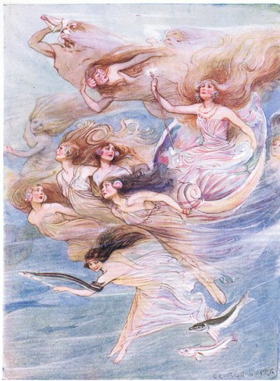 Königin Galatea, aus Die Helden, veröffentlicht von George Allen und Unwin 1929 von George Soper