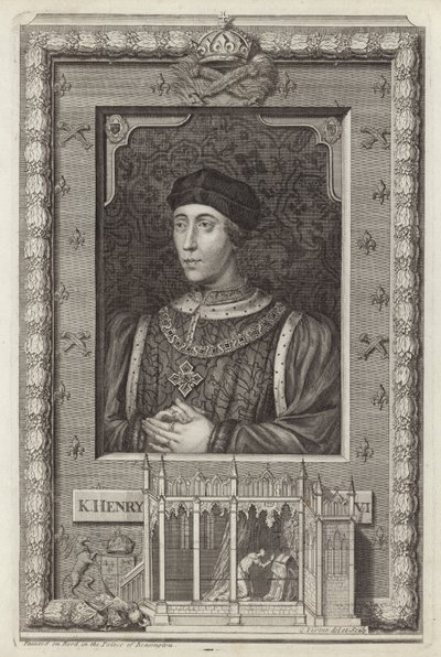 König Heinrich VI (Gravur) von George Vertue