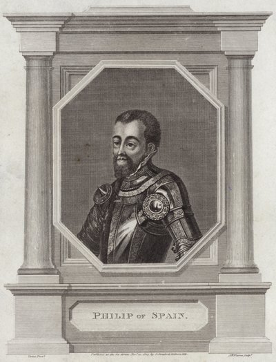 König Philipp II. von Spanien von George Vertue