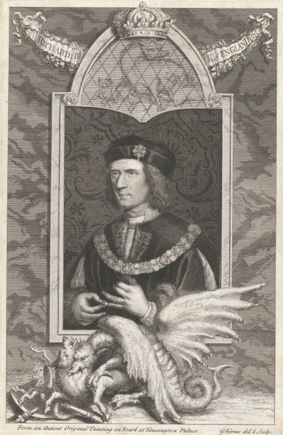 Richard III., König von England von George Vertue