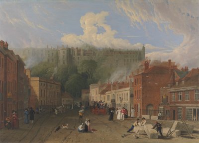 Ansicht von Thames Street, Windsor von George Vincent
