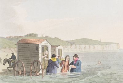 Seebaden in Bridlington Bay, aus 