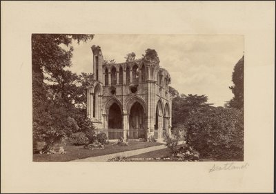 Dryburgh Abbey von George Washington Wilson