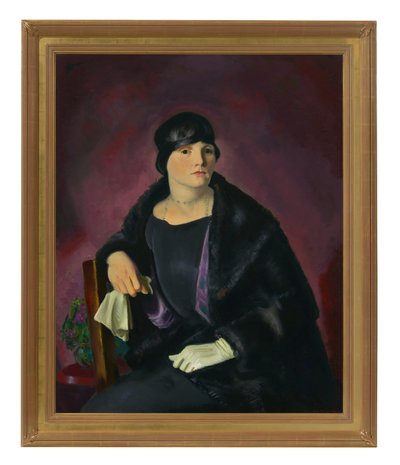 Porträt von Mrs. Walter Richter von George Wesley Bellows