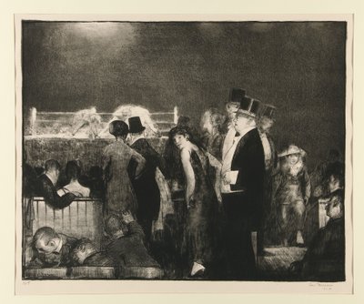 Vorbereitungen zum großen Kampf, Nr. 8 von George Wesley Bellows