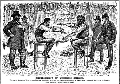 Entwicklung der Mesmerischen Wissenschaft, 1883 von George du Maurier
