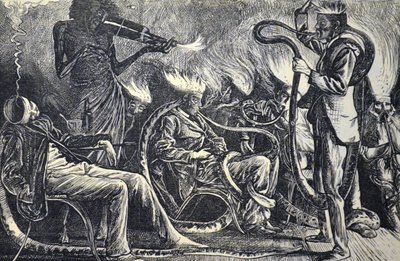 Die Übel des Tabaks von George du Maurier