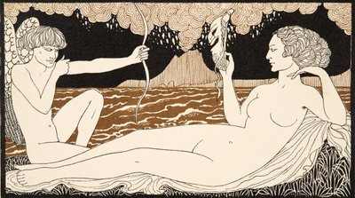 Personages de Comedie (Detail) von Georges Barbier