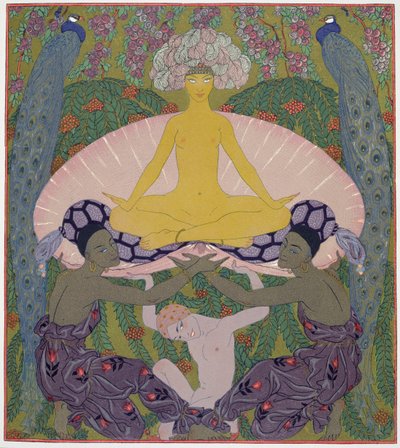 Die Geburt der Venus von Georges Barbier