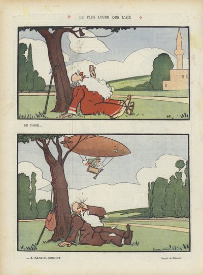 Illustration für Le Rire von Georges Delaw