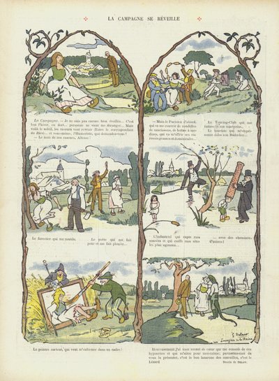Illustration für Le Rire von Georges Delaw
