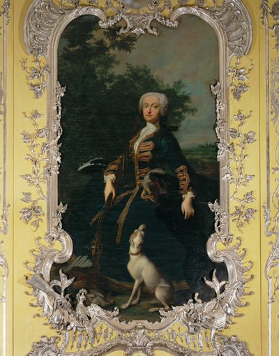 Porträt der Erzherzogin Maria Amalia Josepha von Österreich, Ehefrau des bayerischen Kurfürsten Carl Albrecht von Georges Desmarées