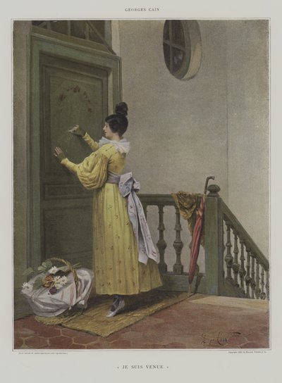 Ich bin gekommen von Georges Jules Auguste Cain