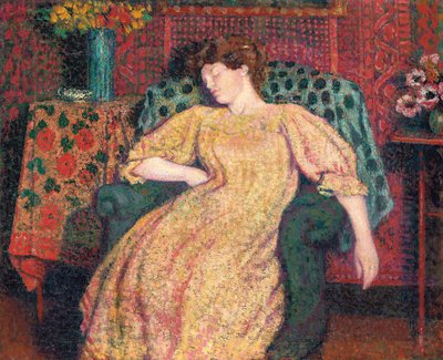 Endormie, oder La Sieste, ca. 1906 von Georges Lemmen