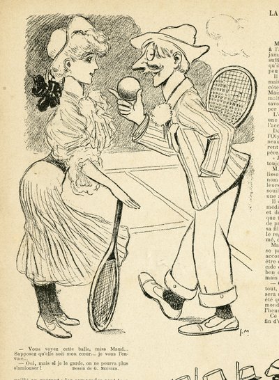 Illustration von Georges Meunier (1869-1934) in Le Rire von Georges Meunier