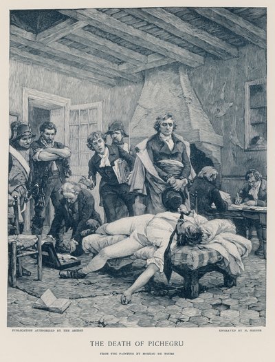 Der Tod von Pichegru von Georges Moreau de Tours