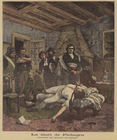 Der Tod von Pichegru von Georges Moreau de Tours