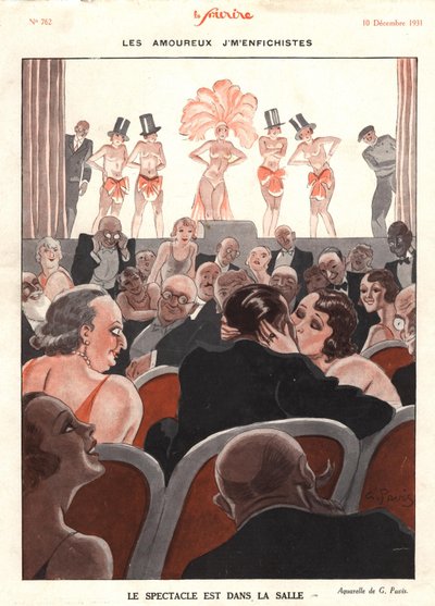 Le spectacle dans la salle, Illustration aus 