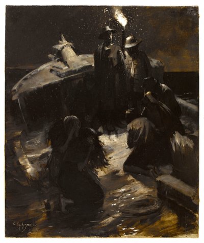 Das Schiffswrack von Georges Rochegrosse