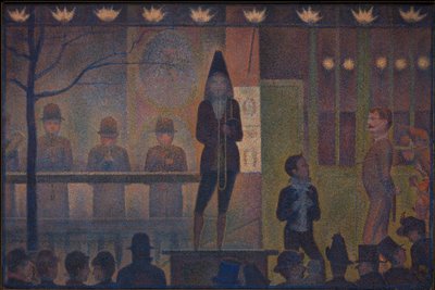 Zirkusvorstellung (Parade de cirque) von Georges Seurat