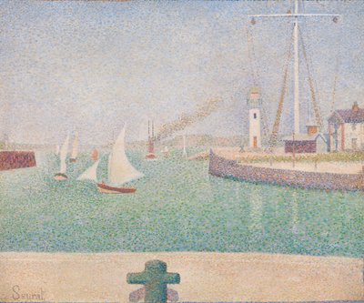 Eingang des Hafens von Honfleur (Entrée du port d