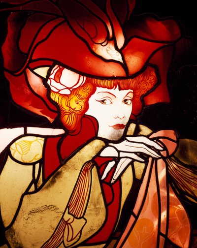 Weibliche Figur (Detail) von Georges de Feure