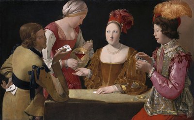 Der Betrüger mit dem Pik-Ass von Georges de La Tour
