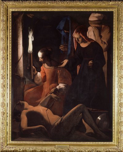 Der heilige Sebastian wird von der heiligen Irene behandelt von Georges de La Tour