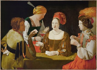 Der Betrüger mit dem Karo-Ass von Georges de La Tour
