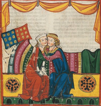 Hugo von Werenwag, aus Codex Manesse, 1305-15 von Georgia Levan Ramishvili from Tbilisi