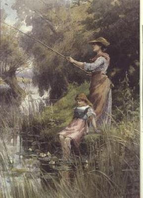Angeln von Georgina M. de l Aubiniere