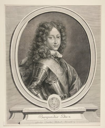 Louis, Herzog von Burgund (1682-1712) von Gérard Edelinck