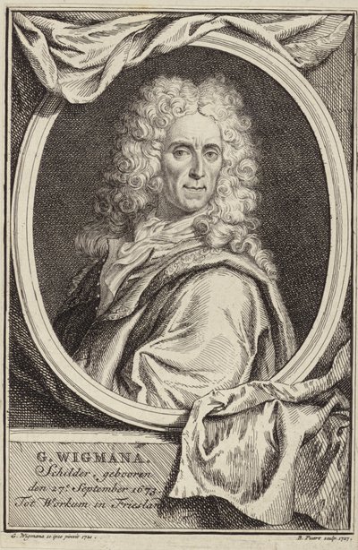 Porträt von Gerard Wigmana von Gerard Wigmana