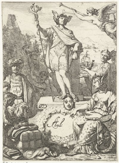 Allegorie auf den Handel mit Merkur von Gerard de Lairesse (rejected attribution)