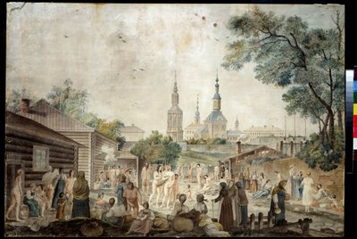 Ein Heilbad in Moskau von Gerard de la Barthe