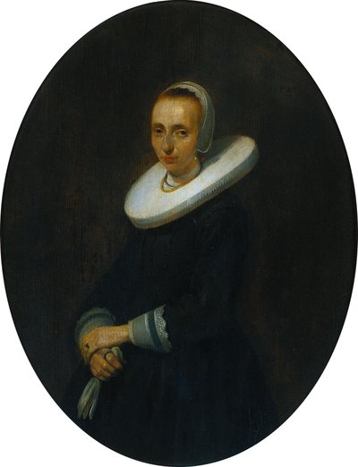 Johanna Bardoel (gestorben nach 1667). Ehefrau von Gerard van der Schalcke von Gerard ter Borch